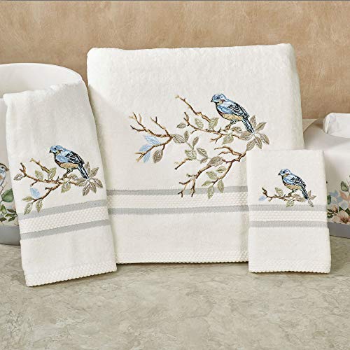 Avanti Linens Love Nest Bath Towel Set Ivory Bath Hand Fingertip