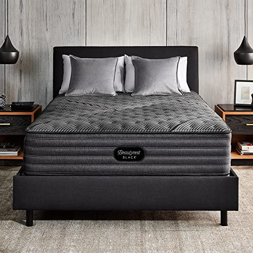 Beautyrest Black L-Class 13.75” Firm King Mattress, Cooling Technology, Supportive, CertiPUR-US, 100-Night Sleep Trial, 10-Year Limited Warranty