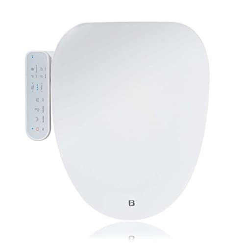 Bejoan Z1 Bidet Toilet Seat Heated Elongated Smart Toilet Seat Electronic Bidet Air Dryer, Instant Unlimited Warm Water, Feminine Wash, Rear and Front Wash, LED Light, Self-Ceaning Nozzle