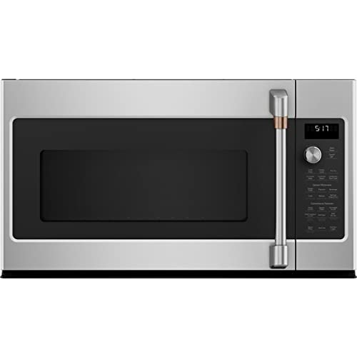 Café Cafe 1.7 Cu. Ft. Convection Over-the-Range Microwave Oven, Stainless Steel CVM517P2RS1