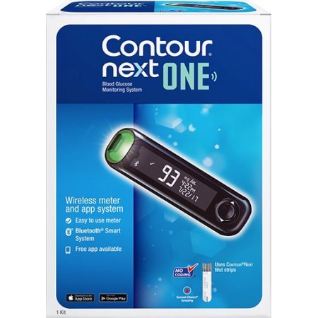 Contour Next One Blood Glucose Monitoring System, Pack of 4