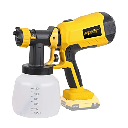 Cordless Paint Sprayer, for DEWALT 20V Battery Handheld HVLP Paint Gun with Brushless Motor | Suitable for Countless Painting, Home Interior and Exterior, House Painting (Battery NOT Included)