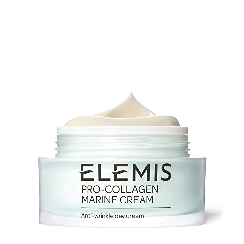 ELEMIS Pro-Collagen Marine Cream | Lightweight Anti-Wrinkle Daily Face Moisturizer Firms, Smoothes, and Hydrates with Powerful Marine + Plant Actives 1.6 Fl Oz (Pack of 1)