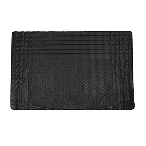 FH Group Trimmable Vinyl Trunk Liner/Cargo Mat Black