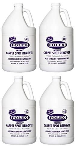 Folex Instant Carpet Spot Remover 128oz Pack of 4