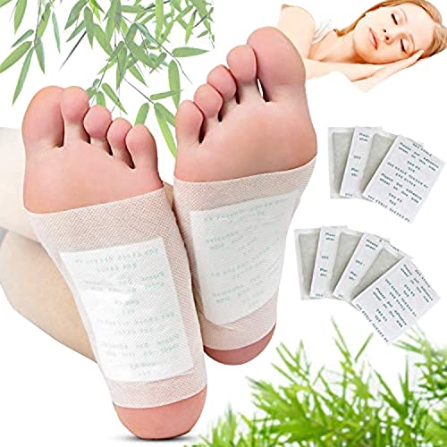 Foot Pads, 100 Foot Pads and 100 Adhesive Sheets for Foot and Body Care Sleep Better | All Natural