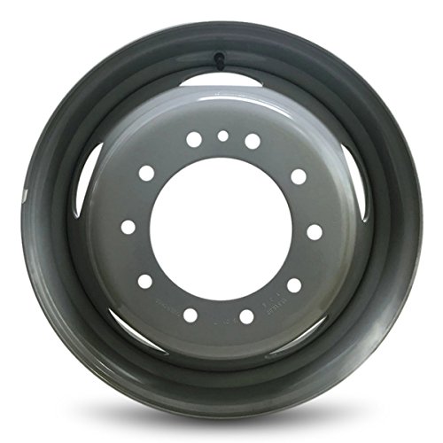 For 08-18 Dodge Ram 4500 08-20 Ram 5500 19 Inch Gray Steel Rim - OE Direct Replacement - Road Ready Car Wheel