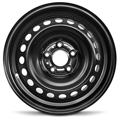 For 2013-2019 Nissan Sentra 16 Inch Black Steel Rim - OE Direct Replacement - Road Ready Car Wheel