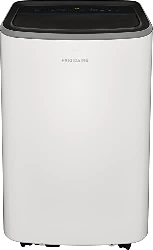 Frigidaire FHPW142AC1 Portable Room Air Conditioner, 14,000 BTU with Multi-Speed Fan, Dehumidifier Mode, Built-in Air Ionizer, Easy-to-Clean Washable Filter, Wi-Fi Connected, in White