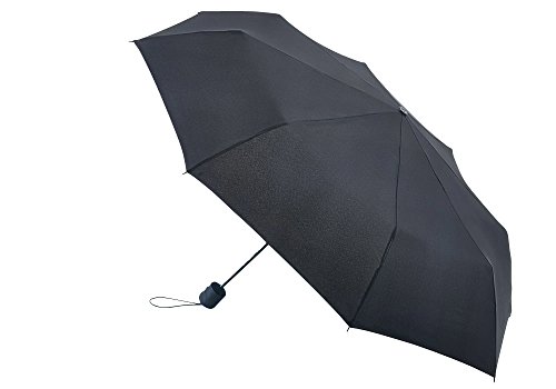 Fulton Hurricane Umbrella, Black, One Size