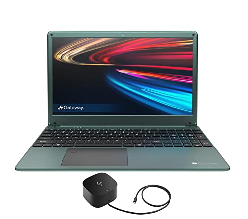 Gateway GWTN156-4GR Home & Business Laptop (AMD Ryzen 5 3450U 4-Core, 12GB RAM, 1TB m.2 SATA SSD, AMD Vega 8, 15.6" 60Hz Full HD (1920x1080), Fingerprint, WiFi, Bluetooth, Webcam, Win 11 Pro)