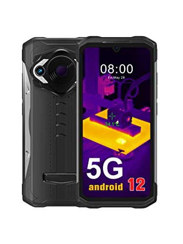 GOYOJO Mobile Phone Infrared Thermal Imager New Waterproof Mobile Phone Fingerprint Mobile Phone 8GB+256GB HT-P8