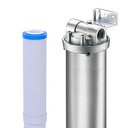 Hansing Whole House Water Softener System, High Efficiency Water Descaler, Heavy Duty Hard Water Filter, Reduce Scale and Chlorine for Heater, Shower Head, Dishwasher, Kitchen Sink and Laundry