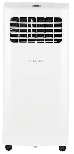Hisense Portable Conditioner 150 SF AC Mechanical 5,000 BTU Cooling Dehumidifier Fan Remote Control (AP0522CR1W)
