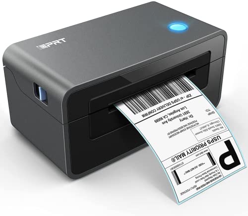 iDPRT Thermal Label Printer SP410 Thermal Shipping Label Printer, 4x6 Label Printer, Thermal Label Maker, Compatible with Shopify, Ebay, UPS, USPS, FedEx, Amazon & Etsy, Support Multiple Systems…