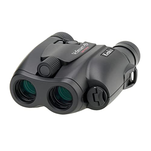 Kenko Image Stabilization Binocular VC Smart Compact Black 12x21, Full-Multi Coating, Water&Oil-Repellent Coating, for Concerts, Outdoors, Bird Watching, and Star Gazing 351917