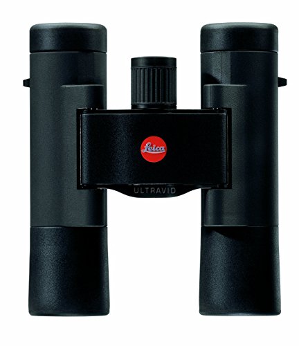 Leica Ultravid BR 10x25 Robust Waterproof Compact Binocular with AquaDura Lens Coating, Black 40253