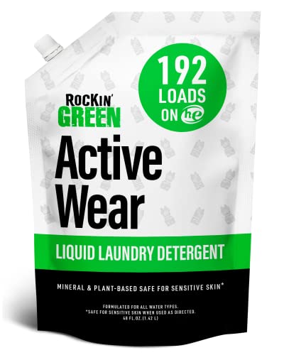 Liquid Laundry Detergent 192 Loads - Fragrance Free Laundry Detergent Liquid Detergent - High Efficiency Laundry Detergent - All Natural Laundry Detergent, Unscented Laundry Detergent, Hypoallergenic