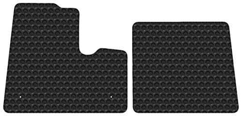 Lloyd Mats Compatible with Kenworth T600 T800 W900 Models Black Rubbertite Floor Mats Fits Most Models to Year 2000