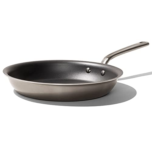 Made In Cookware - 10" Non Stick Frying Pan (Graphite) - Made Without PFOA - 5 Ply Stainless Clad Nonstick - Professional Cookware Italy - Induction Compatible