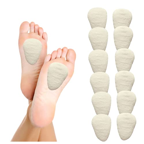 Metatarsal Foot Pain Relief Cushion, Foot Pads and Shoe Inserts Orthotics for Metatarsalgia Topical Pain Relief, Ball of Foot Cushion and Insoles for Morton's Neuroma, Medium Metatarsal Pads by Hapad