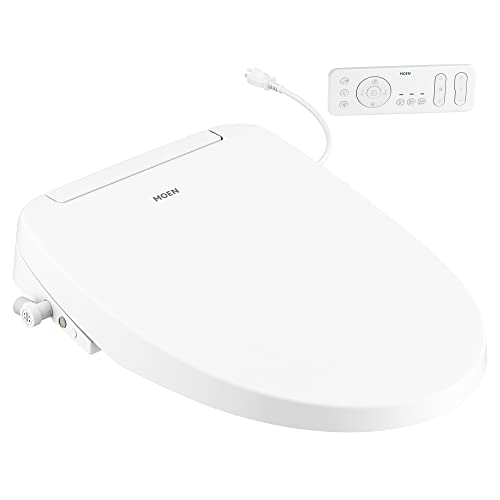 Moen EB500 EBidet 2-Series Standard Non-Electronic Bidet Seat for Round Toilets, White