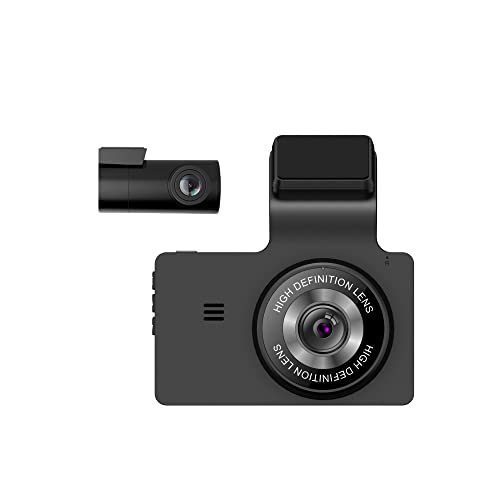 myGEKOgear by Adesso Orbit 956 4K Dual Dash Cam (Front 4K + Rear Full HD) with GPS Logging, APP for Instant Video Access,Wide Angle View