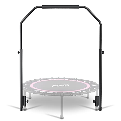 Newan Rebounder Handle Bar Accessory for 38''40" 48''50'' Round Fitness Trampolines, Cushy Foam Handles,Only Applicable to The Foot Tube Between 25CM/9.8IN Diameter(Trampoline Not Included)