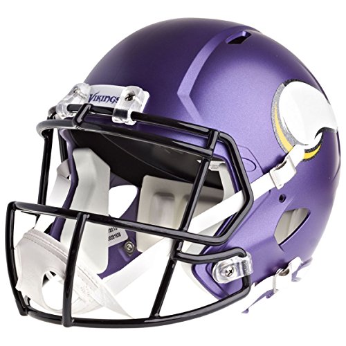 NFL Minnesota Vikings Riddell Full Size Replica Speed Helmet, Medium, Purple, One Size