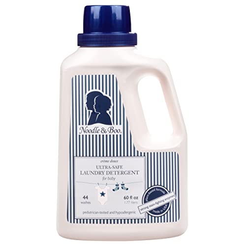 Noodle & Boo Baby Laundry Essentials Ultra-Safe Laundry Detergent, 60 Fl Oz.