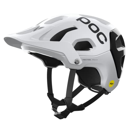 POC Tectal Race MIPS Cycling Helmet Hydrogen White/Uranium Black MED