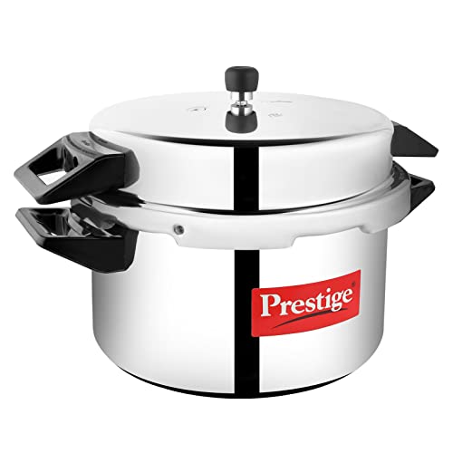 Prestige Popular Pressure Cooker, 20 Liter, Silver