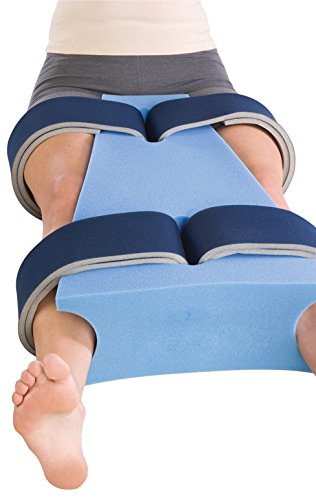 ProCare Hip Abduction Foam Support Pillow, Small (18" L x 6" - 12" W)