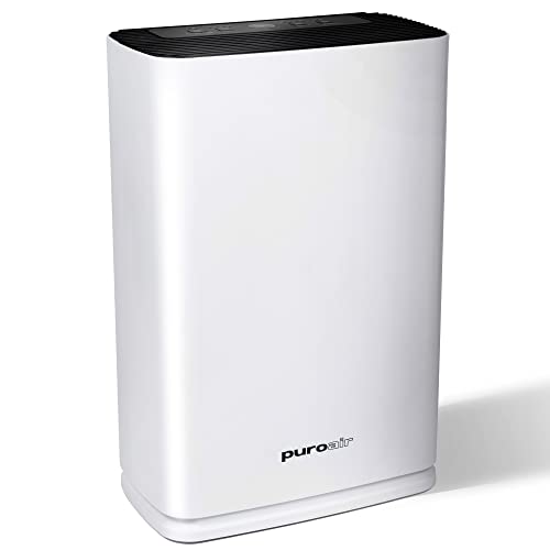 PuroAir 400 HEPA 14 Air Purifier for Home Large Room - Covers 2,145 Sq Ft - Air Purifier for Allergies and Pets - Filters 99.99% of Pet Dander, Smoke, Allergens, Dust, Mold, Odors