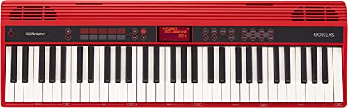 Roland GO:KEYS 61-key Music Creation Piano Keyboard with Integrated Bluetooth Speakers (GO-61K)