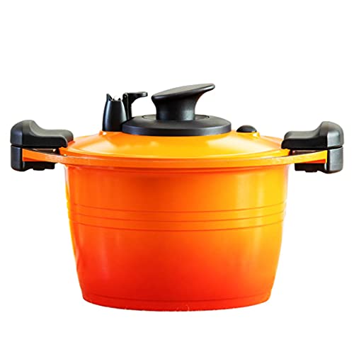 SHIJIANX Pressure Cooker Household Non-Stick cookware Micro-Pressure stew Pot Soup Pot Pressure Cooker Induction Cooker Gas Universal Porcelain Enamel cast Iron Non-Stick pan
