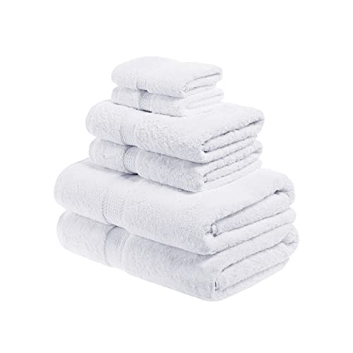 SUPERIOR Madison TS, 6-Piece Towel Set, White