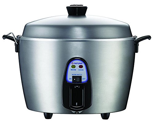 Tatung - TAC-11KN(UL) - 11 Cup Multi-Functional Stainless Steel Rice Cooker - Silver