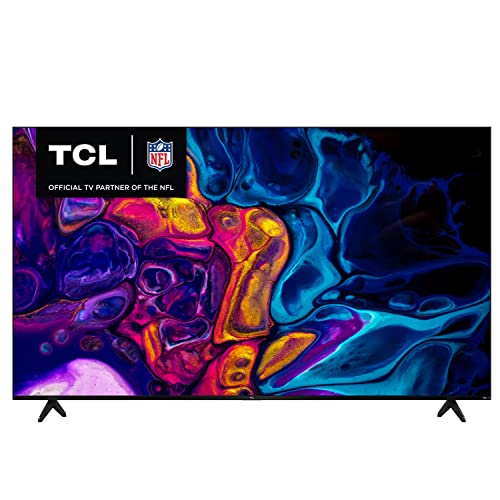 TCL 65" Class 5-Series 4K UHD QLED Dolby Vision & Atmos, VRR, AMD FreeSync, Smart Roku TV - 65S555 (2022 Model), Black