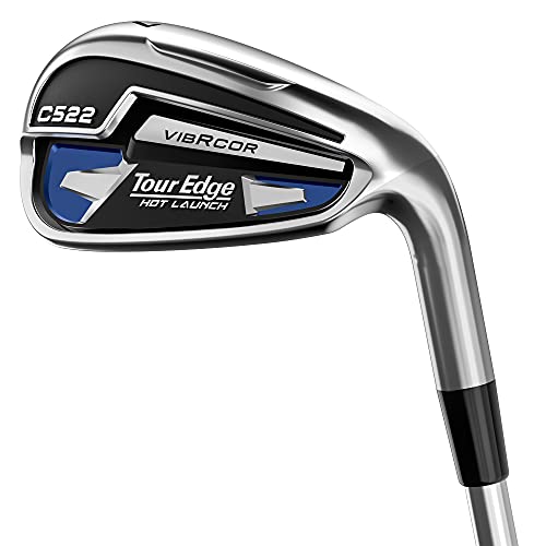 Tour Edge Hot Launch C522 Irons (Right, KBS Max 80 Steel, Stiff, 5-AW)