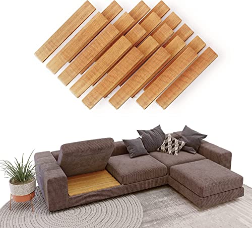 Trustic Couch Cushion Support for Sagging Seat [ 22 x 84], Sofa Saver, Sag Away Solution, Under Cushion Adjustable Bamboo Board Inserts, Heavy Duty, Extra Sturdy, and Thick 0.47"