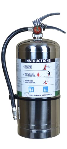 Victory, K Class Fire Extinguisher For Kitchen Use Tagged & Certified, Rechargeable Fire Extinguisher.