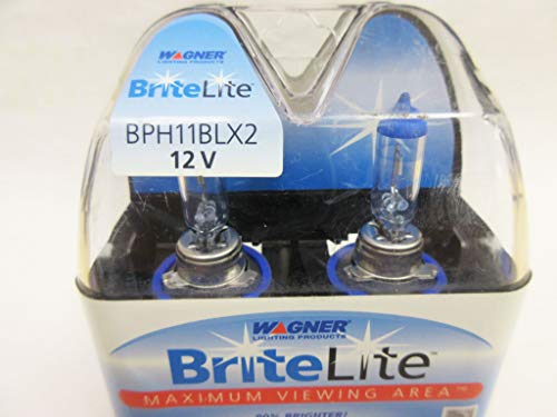 Wagner BPH11BLX2 BriteLite 12V Headlight Bulb Pack of 2