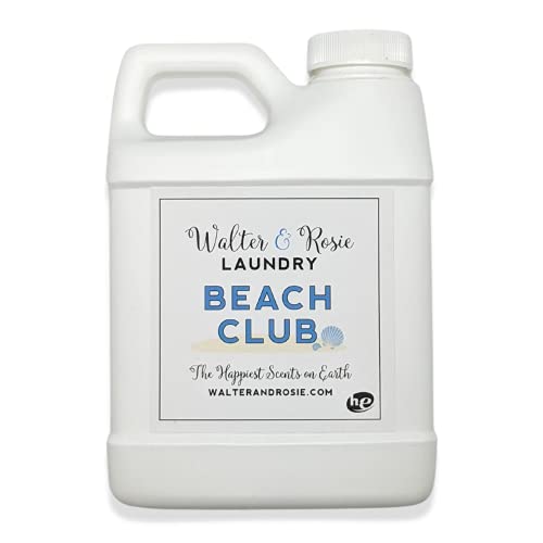 Walter & Rosie Candle Co. - Beach Club Luxury Detergent - Inspired by Disney Scents - Smell Like Disney Resorts - The Happiest Detergent on Earth - Perfect Soap for Machine & Handwash (16 Oz.)