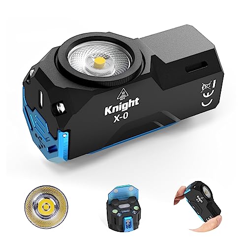 WUBEN X0 Rechargeable Mini Flashlight with Magnet, 1100 Lumens Pocket EDC Flashlights, 175° Floodlight Right Angle Flashlight, Super Bright Small LED Flashlights for Camping, Inspection, Repair