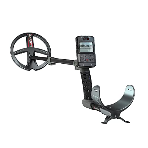 XP Metal Detector Deus II RC - Waterproof and Multi Frequency, Ideal for Treasure and relic Hunting - with 9" FMF Coil, Wireless Remote Control and S-Telescopic stem (DEUS2-22FMFRCEA)