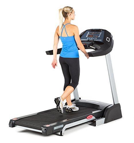 3G Cardio Pro Runner Treadmill, Silver - Space Saving Folding Treadmill - 3.0 HP - Orthopedic Belt - 350 LB User Capacity - One-Touch Speed and Incline