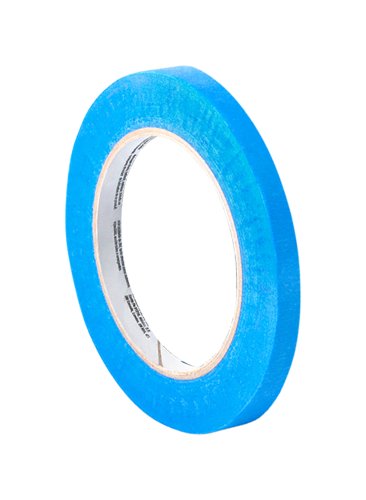 3M 2090 ScotchBlue Painters Tape - 0.5 in. x 180 ft. Masking Tape Roll for Medium Adhesion. Painting Wall Preparation