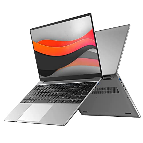 ALLDOCUBE GTBook 15 Laptop 12GB Ram 256GB SSD, 15.6" Computers with Windows 11, Celeron N5100, Front 2 MP, Bluetooth 5.0, 16:9 Screen, 2.4G+5G WiFi, Suitable for Office, Home, School, Working Outside