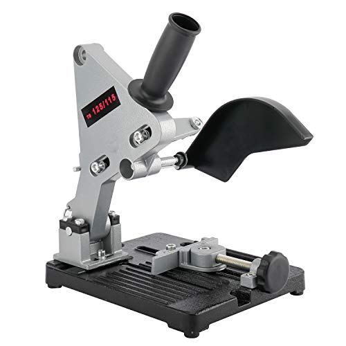 Angle Grinder DIY Angle Grinder Cast Iron Stand Grinder Holder Cutter Support Bracket Holder Cutting Machine for 115/125mm Angle Mill